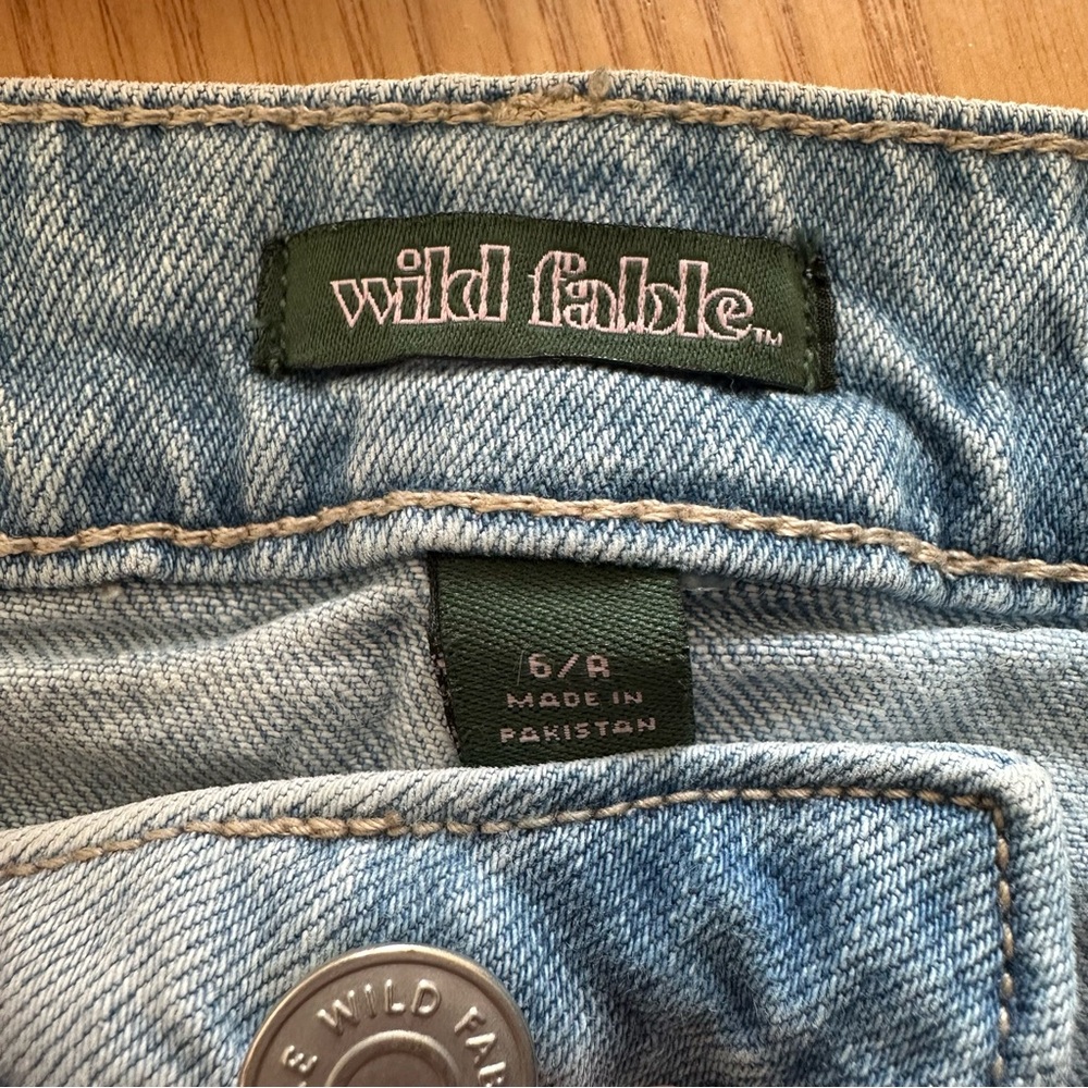 Wild fable hi rise shorts rolled cuff - Picture 4 of 8